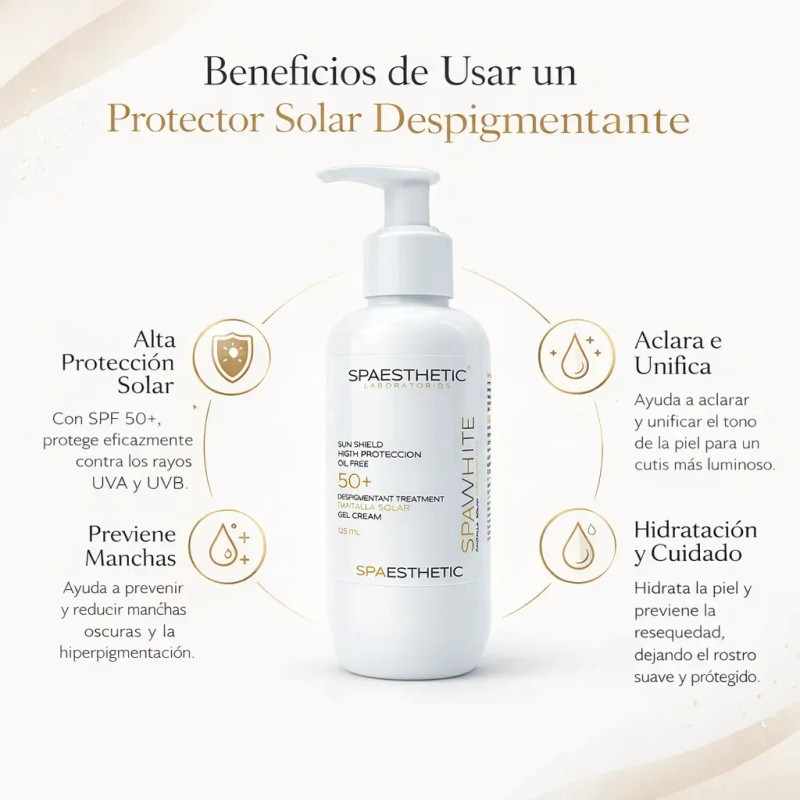 Spawhite Pantalla Solar Despigmentante Manchas