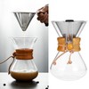 Coffee Maker High Temperature Resistant Glass Coffee Drip Brewing Pot