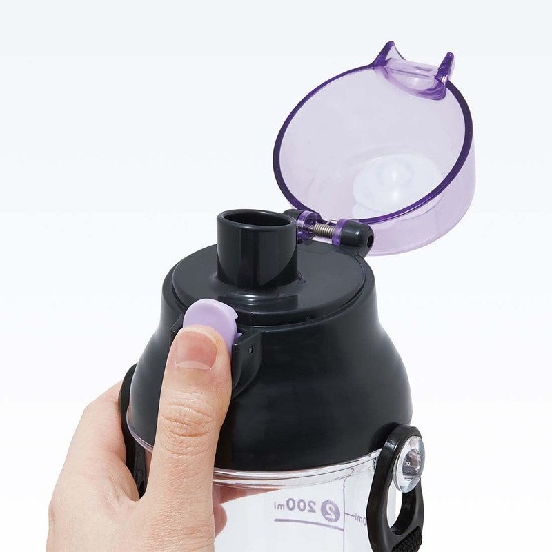 Skater PSB5TRC-A Kids Clear Plastic Water Bottle 480ml Love Unicorn