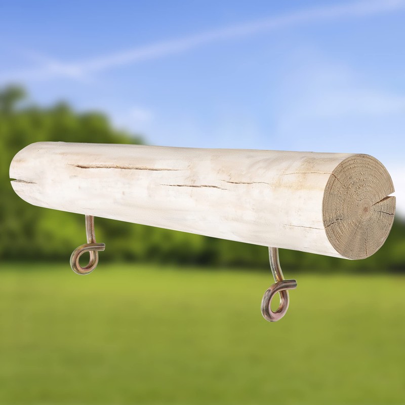 KOTARBAU® Set of 2 Swing Hooks M8 Wood Thread Wood