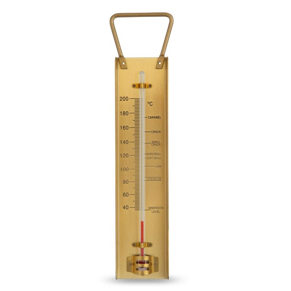 Brass Sugar & Jam Thermometer. Ideal preserve or confectionery thermometer