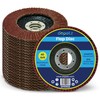Dapetz ® Professioanl Abrasive Flap Discs 115mm 4.5" 40 Grit