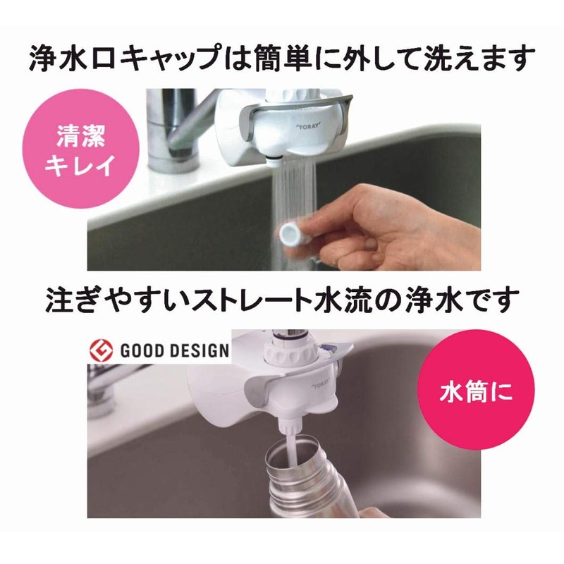 東レ トレビーノ 浄水器 スーパーシリーズ カートリッジ計1個入り [本体SX904V]