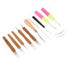 12pcs Dreadlocks Tool Set Dreadlocks Crochet Hook Hair Locking Tool