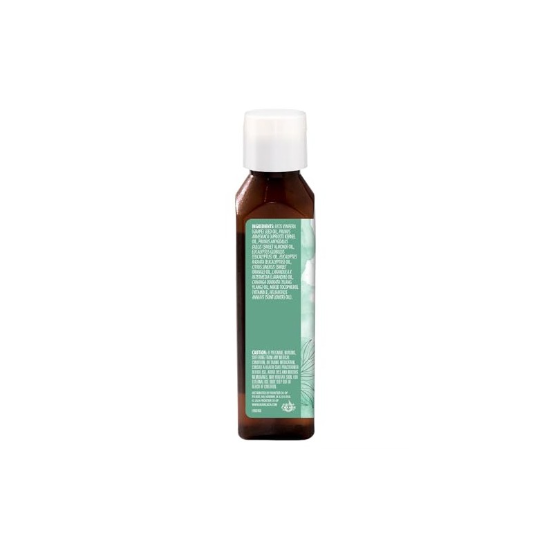 Aura Cacia Body Oil, Clearing Eucalyptus, 4 Fluid Ounce