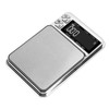 Home Digital Kitchen Scale 200g/0.01g‑1500g/0.1 High Accuracy USB Rechargeable Stainless