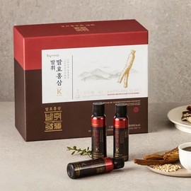ECHOI 한국야쿠르트 발휘 발효홍삼K 1박스(30병)35243077 Korean Yakult Balhwi Fermented Red Ginseng K 1 Box (30 Bottles) 35243077