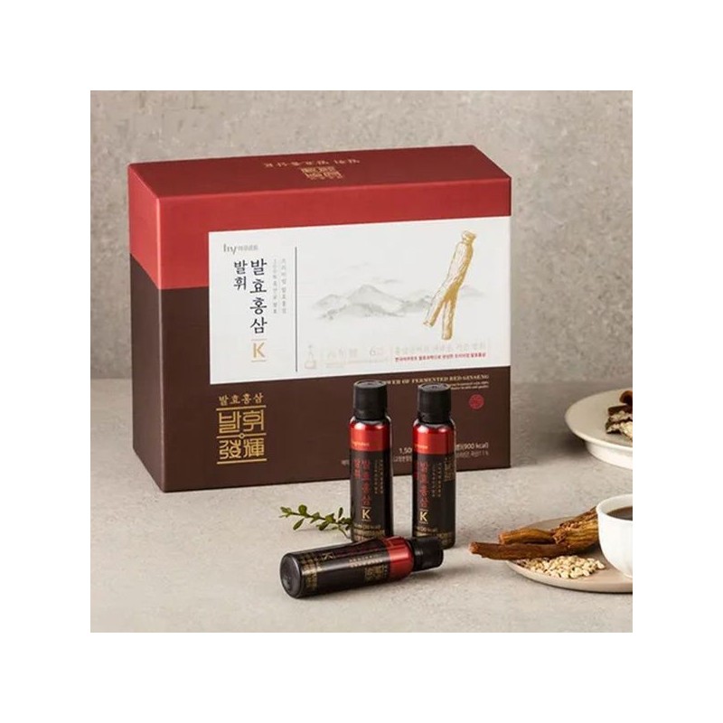 ECHOI 한국야쿠르트 발휘 발효홍삼K 1박스(30병)35243077 Korean Yakult Balhwi Fermented Red