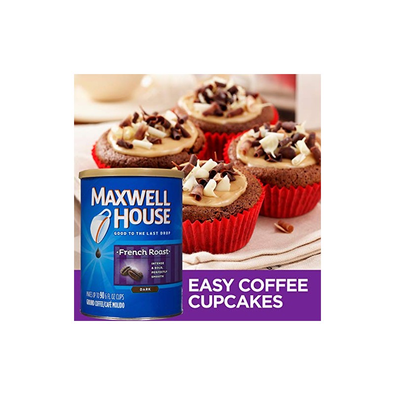 Maxwell House French Roast Ground Coffee (11oz Jars, Pack of