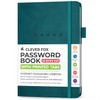 Clever Fox Password Book Medium – Internet Address & Password