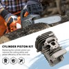 SYOWADA 577831101 39mm Cylinder Piston Kit, Cylinder Piston Ring Rebuild