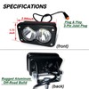Znddcy Baja Style LED Headlight for Ridstar Q20/Q20 Pro/Q20 Lite/H20/E26/S10,