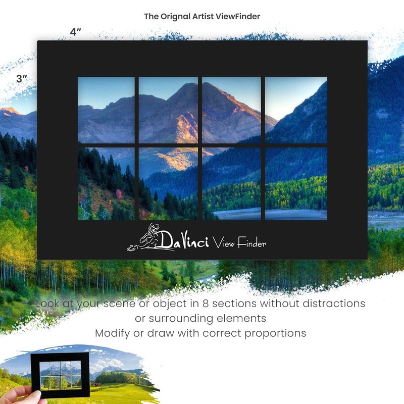 Creative Mark Davinci Artist Viewfinder - 3" x 4" Viewfinder