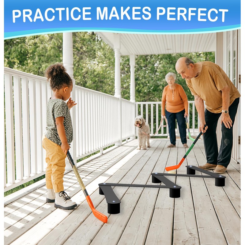 WIPHANY Hockey Stick Handling Training Aid Adjustable Hockey Stickhandling Trainer