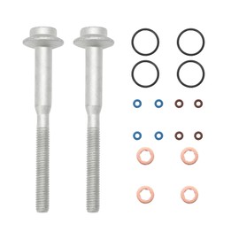 Attisfiera WHT000884 Fuel Injector Seal and Bolts Repair Set for A1 A3 Altea Ibiza Leon Toledo Fabia O-ct-av-ia Roomster Caddy Po-lo 03L130277B A2C59513554