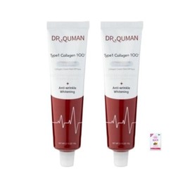 Dr. Qman Collagen Cream Pack Premium 60g x 2 + Foam Cleansing / 닥터큐먼 콜라겐 크림팩 프리미엄 60g 2개+ 폼클렌징