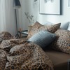 mixinni King Size Leopard Pattern Animal Cheetah Printed Bed Pilowcase
