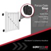 Safetech Hardware Polymer Gate Stop | Damage Protection Bumper Reduces