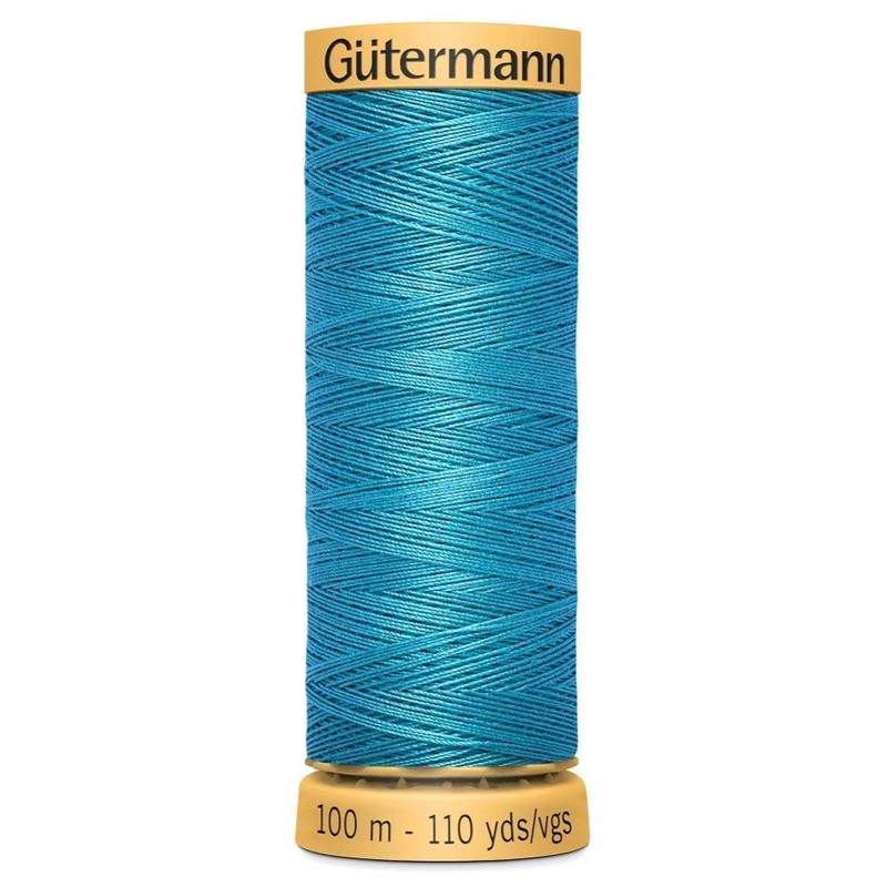 Gutermann Natural Cotton 100m Quilting Sewing Machine Sewing Thread Yellow