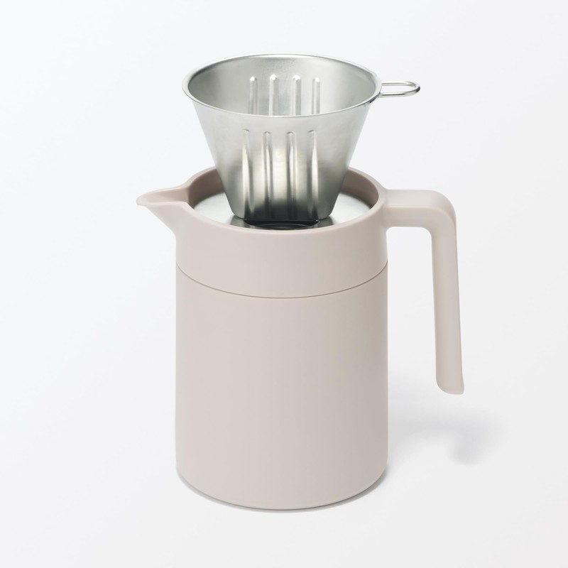 MUJI 84334535 Wide Mouth Easy to Wash Hot and Cold