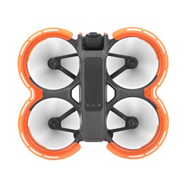 FSIDIWT Avata 2 Propeller Guard Protector for DJI Avata 2 Drone, Anti-Collision Protective Bumper Shockproof Prop Protector for DJI Avata 2 Accessories (Orange)