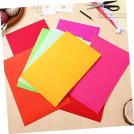SHINEOFI 40 Pcs Rectangle Felt Sheets for Crafting Premium Quality Colored Fabric for DIY Sewing Projects Thick for Home Classroom Crafts