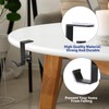 Jeffdad Headphone Stand, Headset Holder with Double Hook, Headphone Stand,