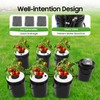 XUANIIIL Hydroponics Growing System Kit Hydroponic Bucket System with Top