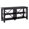 Henn&Hart Rectangular TV Stand for TV's up to 55" in