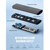 M.2 NVMe Enclosure,USB 3.2 Gen2 10Gbps Tool-Free ,SSD Enclosure for