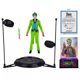 McFarlane Toys DC Multiverse The Joker Infinite Frontier Black Light Gold Label 7-Inch SDCC 23
