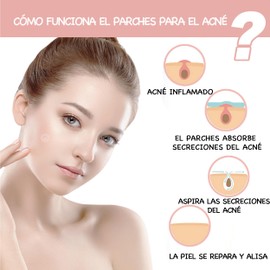 Parches para Acne Pimple Patch, Parches para Espinillas, Almohadillas Hidrocoloides para Espinillas (Universal, unidad, 2)