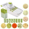 AUTAKI Slicer Julienne Slicer Slicer Julienne 8 in 1 Vegetable