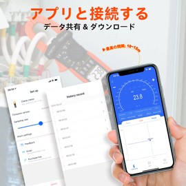 BTMETER Digital Clamp Meter Multimeter, Automatic Range 4000 TRMS AC DC Voltage Meter Test Volt AMP Ohm Capacity Frequency w/Data Export, Mini Multi-Tester Japanese Manual -BT-7200CAPP