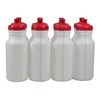 Sports Squeeze Plastic Water Bottles Push/Pull Cap 20 Ounce Bpa-Free