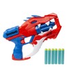 Nerf DinoSquad Raptor Slash Blaster, 6 Dart Rotation barrel, Quick