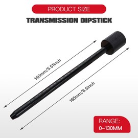 Xspeedonline Black Steel Transmission Dipstick Direct Replacement for Dodge 2013-2016 Dart 2.0L 1995CC 122Cu. in. l4 Gas DOHC Naturally Aspirated