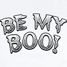 CafePress Be My Boo Body Suit Cute Infant Bodysuit Baby Romper Cloud White