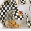 MACKENZIE-CHILDS Cookie Jar with Enamel Lid, Large Glass Treat Jar