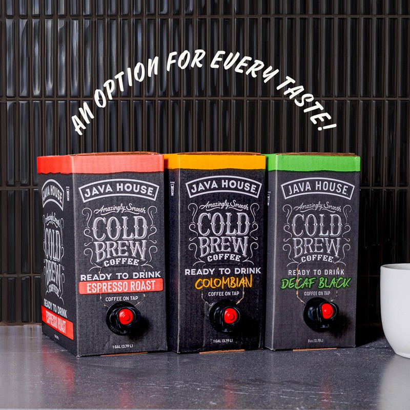 Java House Cold Brew Coffee on Tap (Pack of 2)
