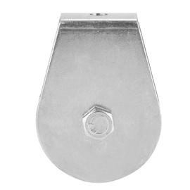 0.3 toneladas de carga Polea simple Bloque de polea giratoria Rodillo de elevación Polea de elevación Rueda para cable de acero(#03)