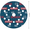 Bosch 6x EXPERT O780 Foil Sanding Disc, 125 mm (for