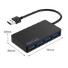 Ziyan Slim USB 3.0 Splitter 4 Port Super Speed Data