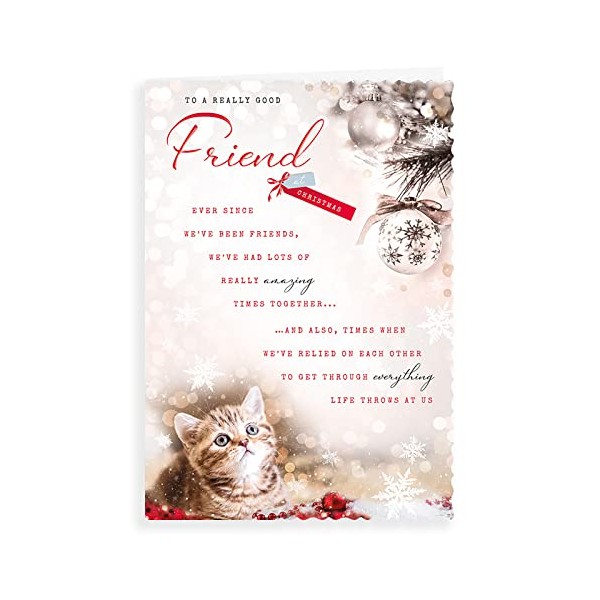 Photo Christmas Card Friend - 10 x 7 inches - Avant Garde Studios