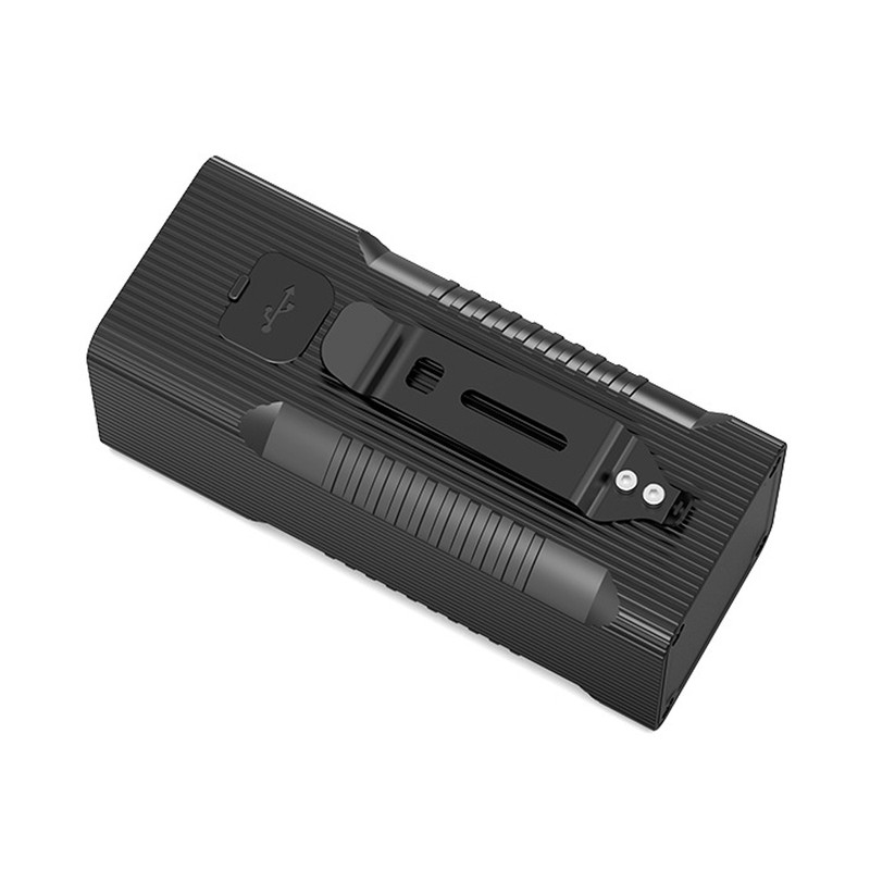 Outdoor Emergency Flashlight Portable Cycle Light USB Rechargeable High Power
