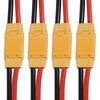 Meimom 4 Pairs XT90H XT90 Wire XT 90 Plug Male