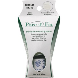 Porc-A-Fix Touch Up Repair Glaze to Match Kohler, Biscuit (KK-46)