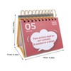 Operitacx 2025 Interesting Desk Calendar Weekly Daily Calendar Desk Planner