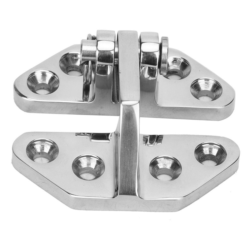 Boat Hatch Hinge Stainless Steel 316 Butterfly Shaped Strap Hinge