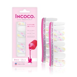 INCOCO Manicure Just Stick Coco "Candy Haze" Easy Pedicure Nail Seal Hand Foot Popular Nail Self Nail Sticker Nail Design Time-saving Nail Stick Nail